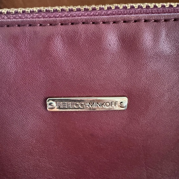 Rebecca Minkoff Red Crossbody Chain Purse Bag - Picture 10 of 13